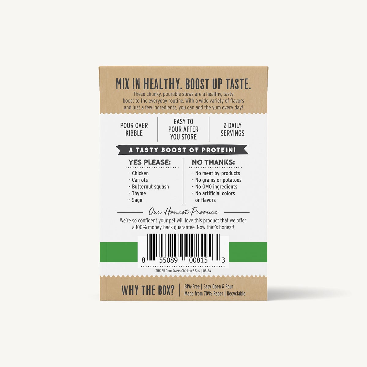 The Honest Kitchen - Bone Broth Pour Overs - Chicken (Wet Dog Food)